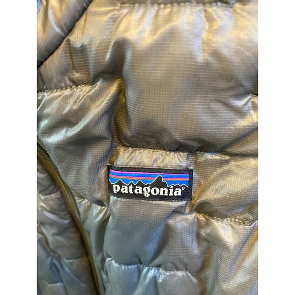 Patagonia Vest Nano Puff Insulated Packable Zip Up Silver Gray Women's Size Med - Picture 10 of 11